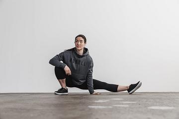 Women's Nobull WoHoodie Hoodie Dark / Grey | SG J3144P